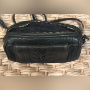 Saint Laurent Leather East West Rider